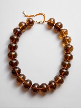Joan Semi-Precious Necklace - Smoky Quartz